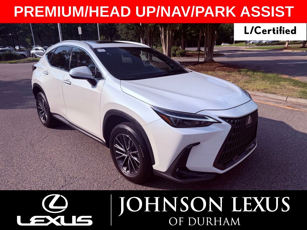 Eminent White Pearl 2025 Lexus NX Hybrid SUV / Crossover All-Wheel Drive Continuously Variable Transmission