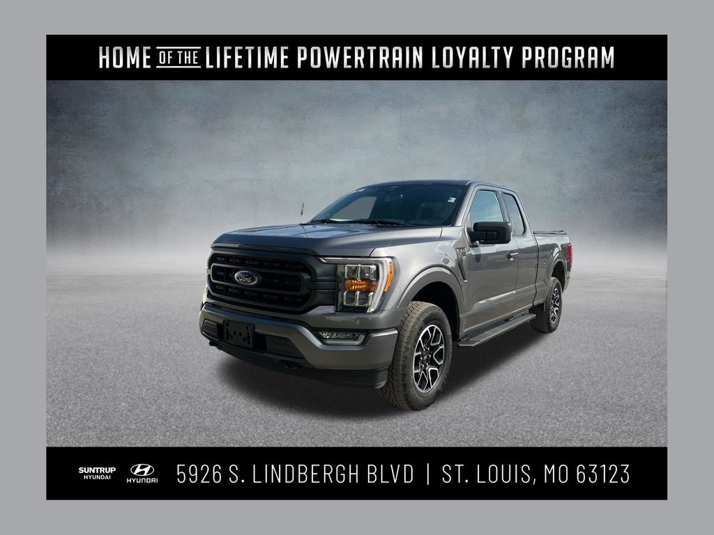 Carbonized Gray Metallic 2023 Ford F-150 Pickup Truck Four-Wheel Drive Automatic