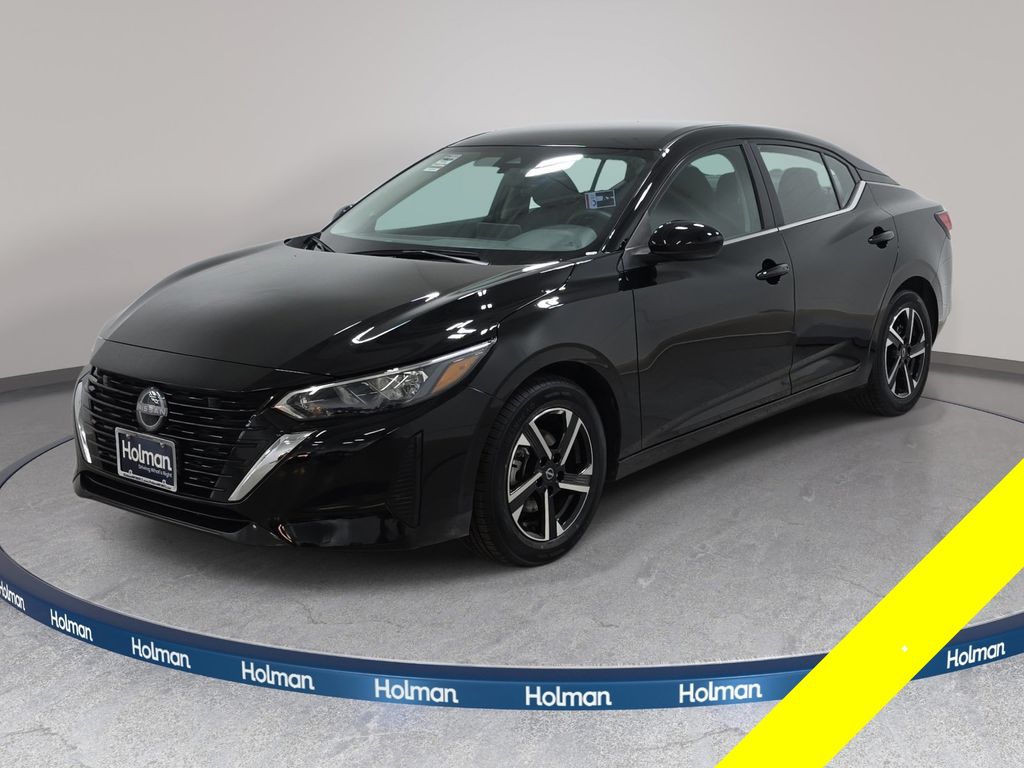 Super Black 2024 Nissan Sentra SV FWD Sedan Front-Wheel Drive Continuously Variable Transmission