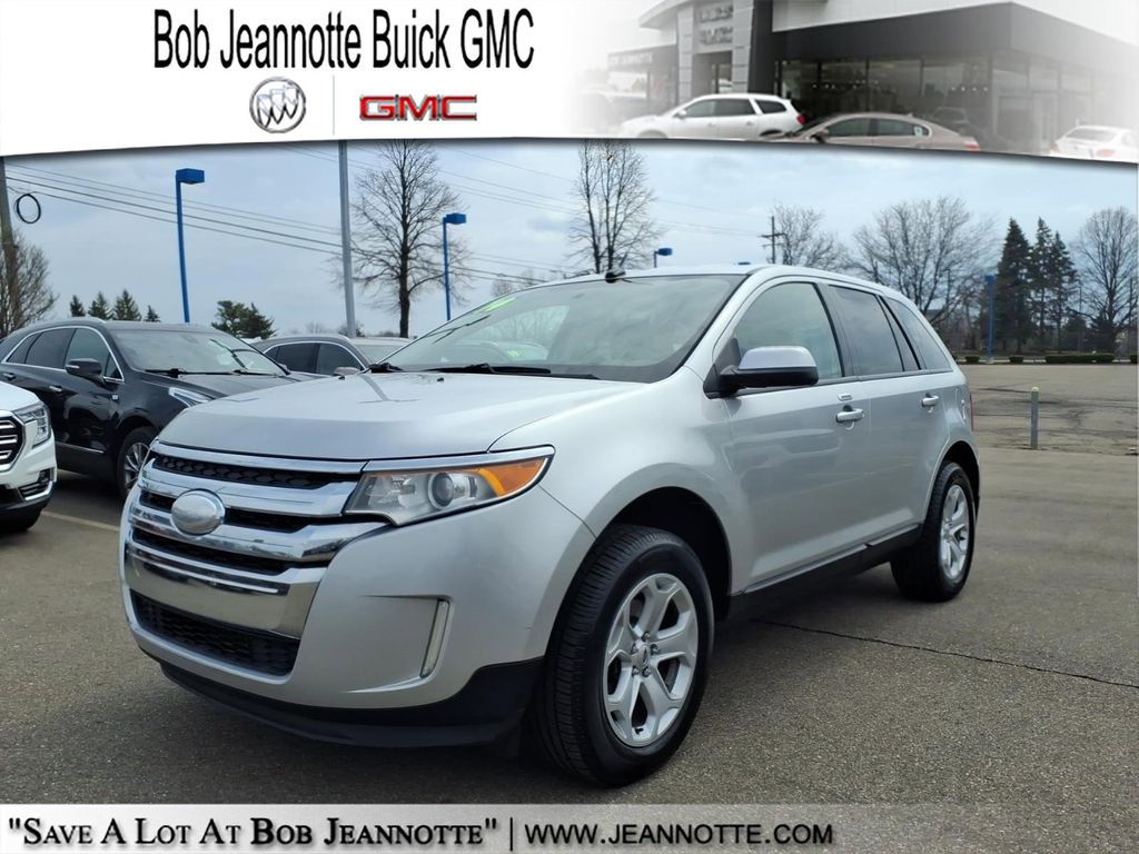 Ingot Silver 2014 Ford Edge SEL SUV / Crossover Front-Wheel Drive 6-Speed Automatic