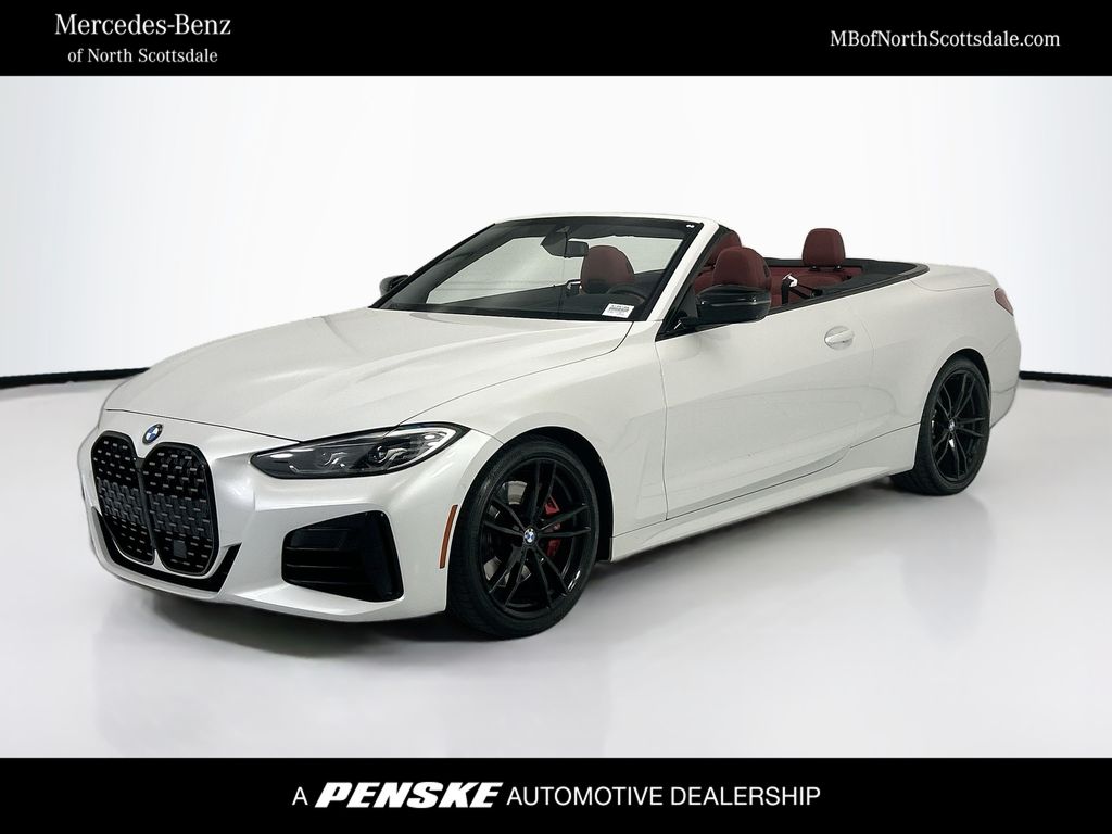 Mineral White Metallic 2021 BMW 4 Series M440i Convertible RWD Convertible Rear-Wheel Drive 8-Speed Automatic