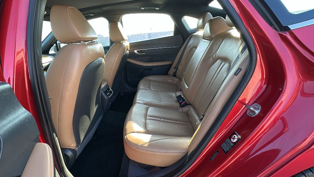 2021 Hyundai Sonata Limited Red at Parkway Family Mazda