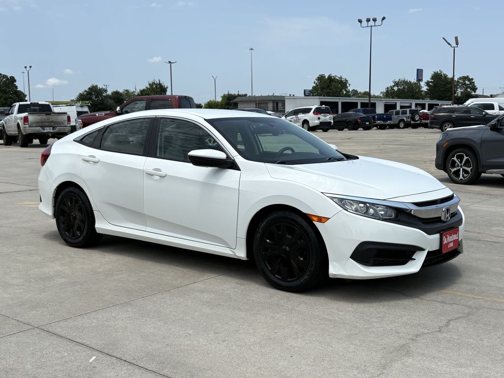 2016 Honda Civic LX White at Bayway Cadillac of The Woodlands