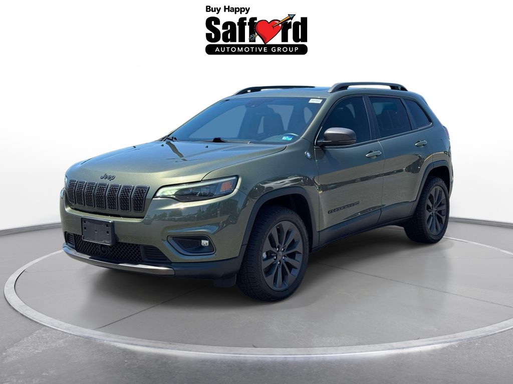 Olive Green Pearlcoat 2021 Jeep Cherokee Latitude Lux 4WD SUV / Crossover Four-Wheel Drive 9-Speed Automatic