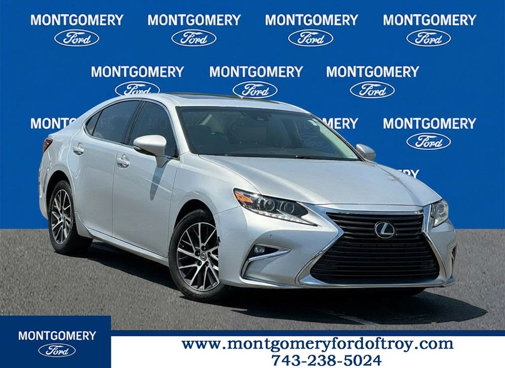 Silver 2017 Lexus ES Sedan Front-Wheel Drive 6-Speed Automatic