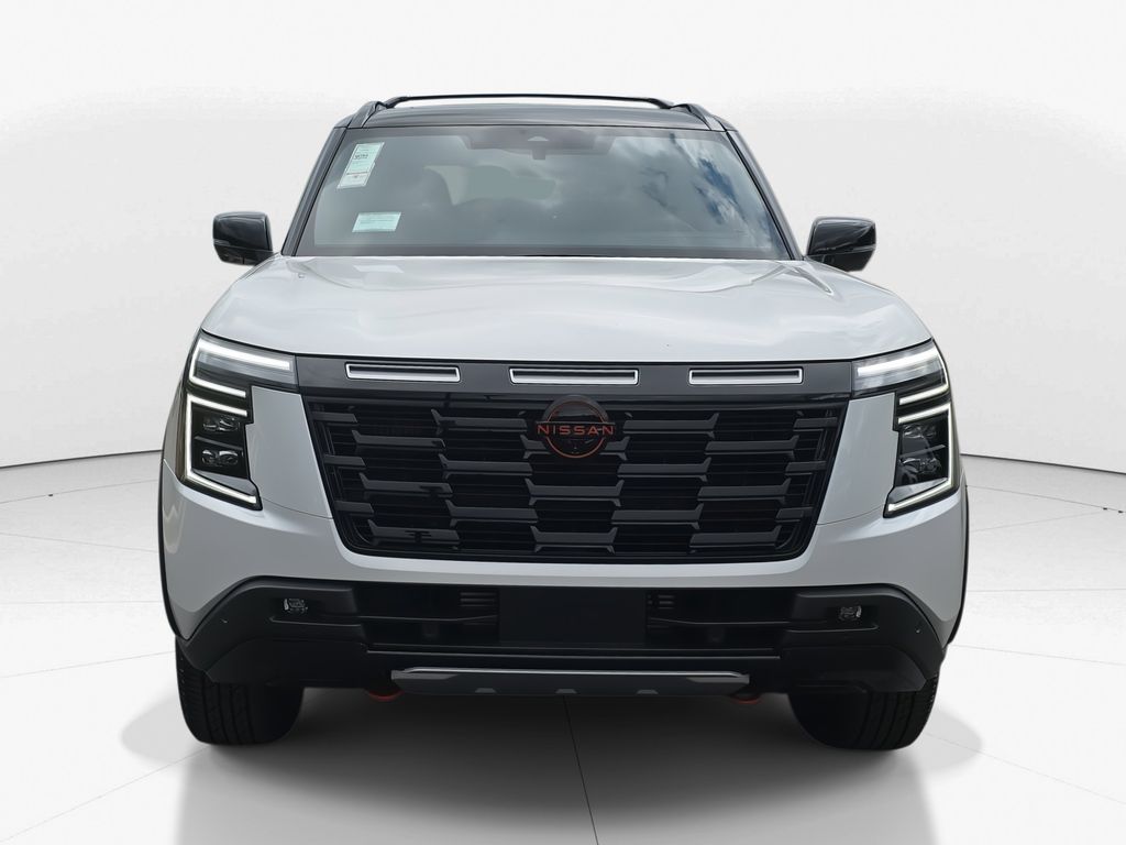 2025 Aspen White Tricoat/Super Black Nissan Armada PRO-4X 4X4 SUV