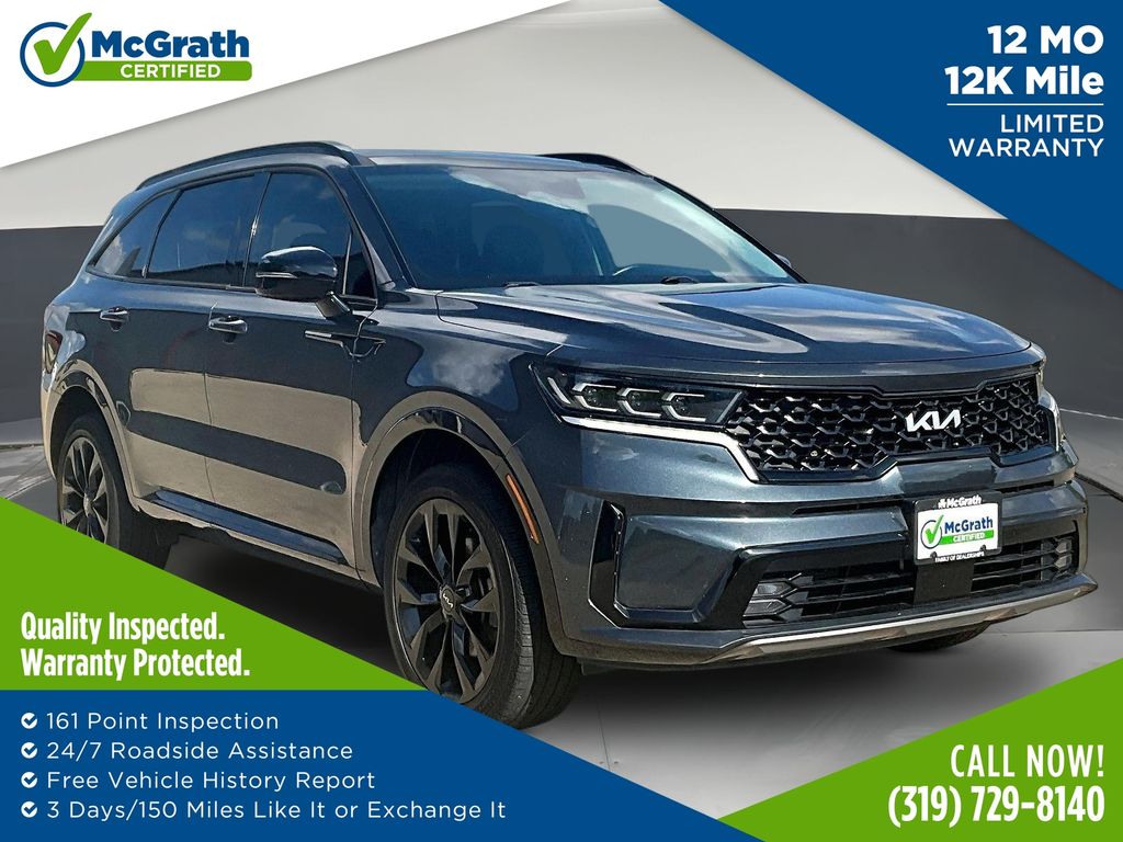 Gravity Gray 2023 Kia Sorento SUV / Crossover All-Wheel Drive 8-Speed Dual Clutch