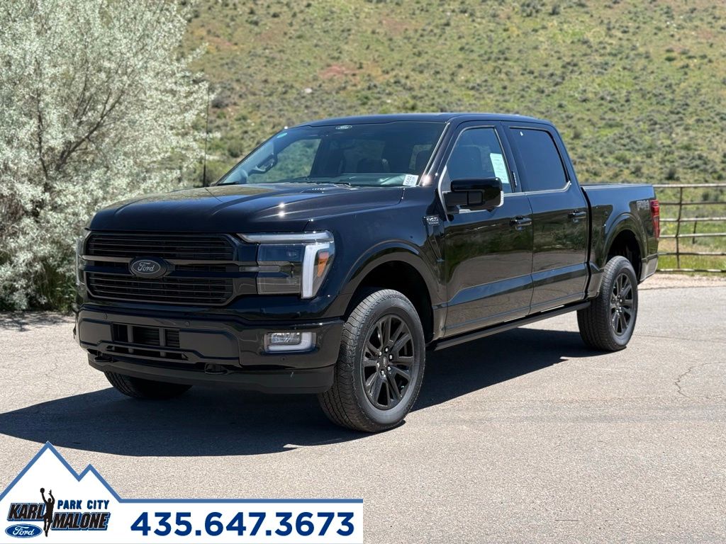 Agate Black Metallic 2026 Ford F-150 Pickup Truck Four-Wheel Drive Automatic