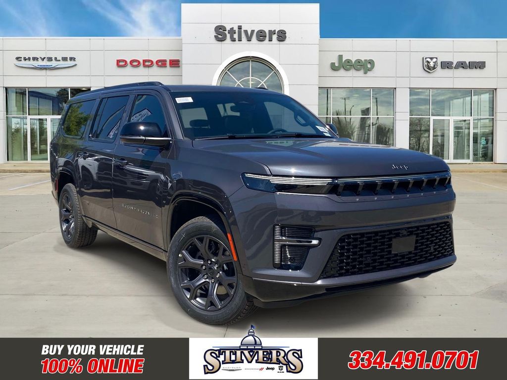 Baltic Gray Metallic Clearcoat 2026 Jeep Grand Wagoneer L SUV / Crossover Four-Wheel Drive 8-Speed Automatic