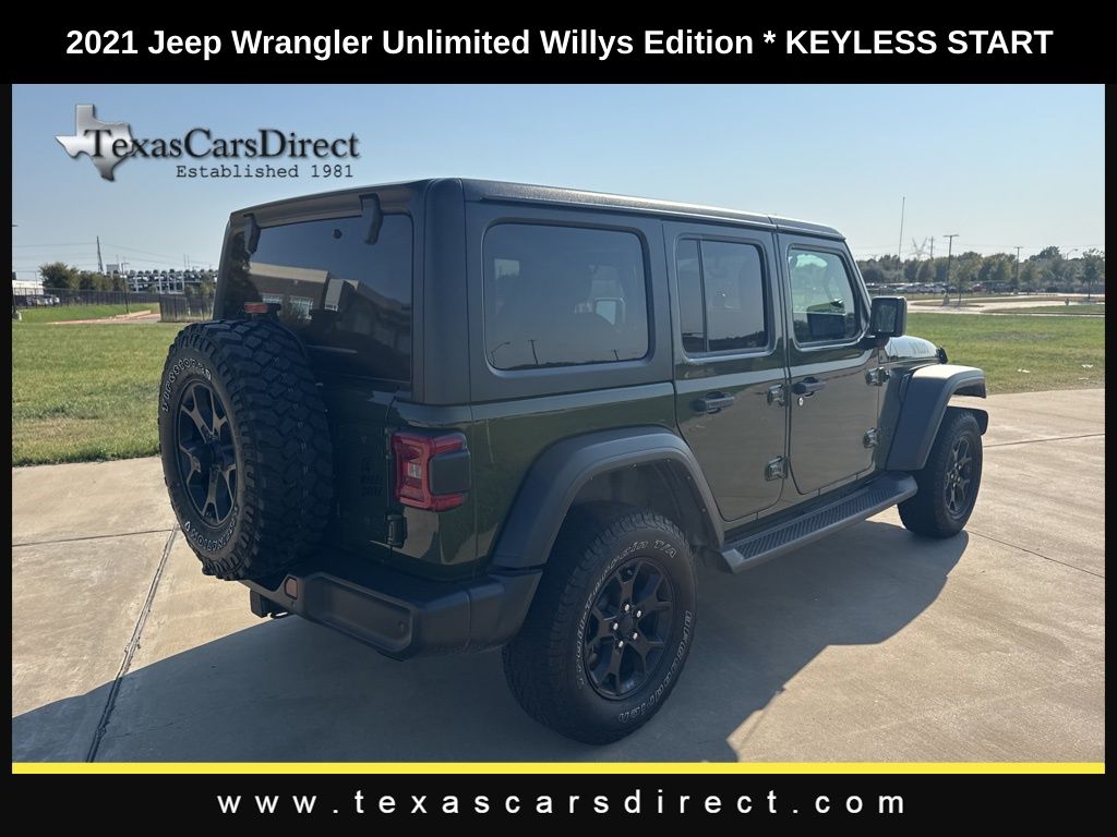 2021 Jeep Wrangler Unlimited Willys 11