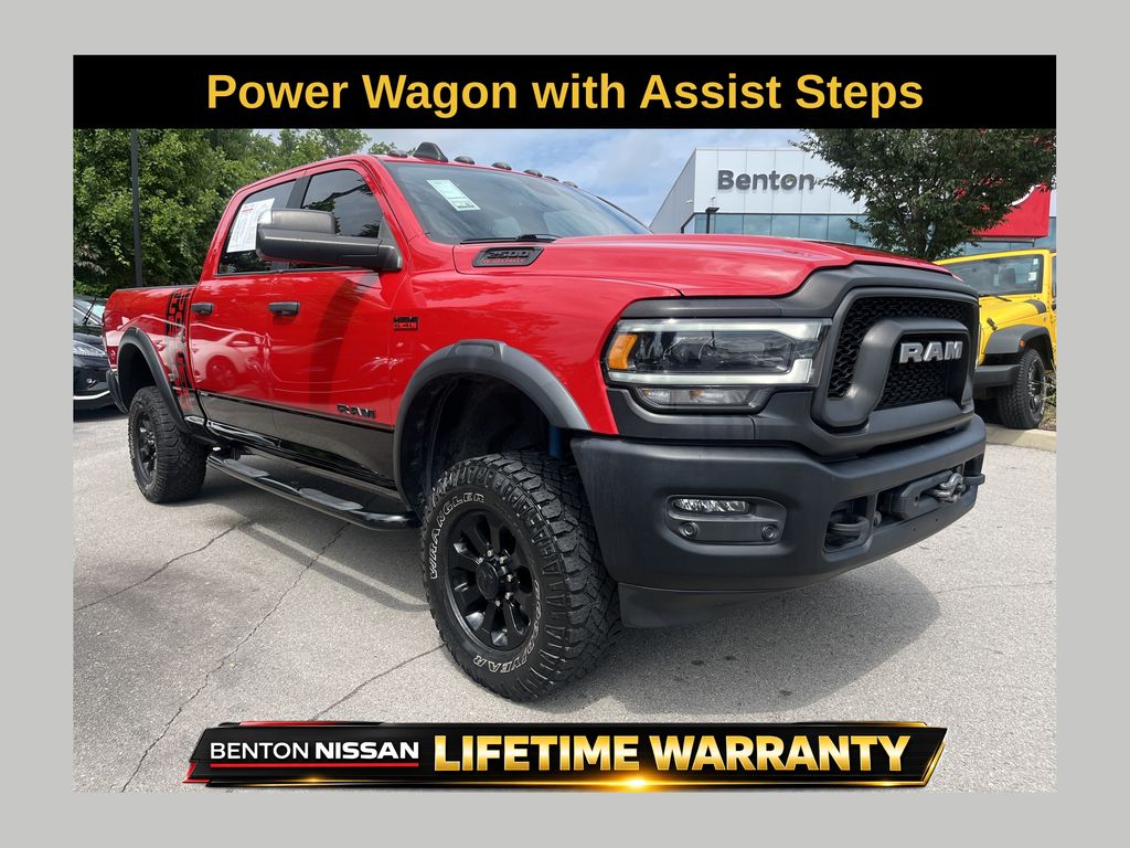 Flame Red Clearcoat 2022 RAM 2500 Pickup Truck Four-Wheel Drive 8-Speed Automatic