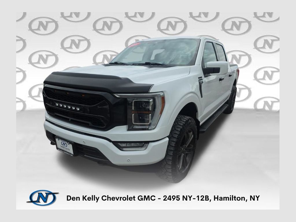 Oxford White 2022 Ford F-150 Pickup Truck Four-Wheel Drive Automatic