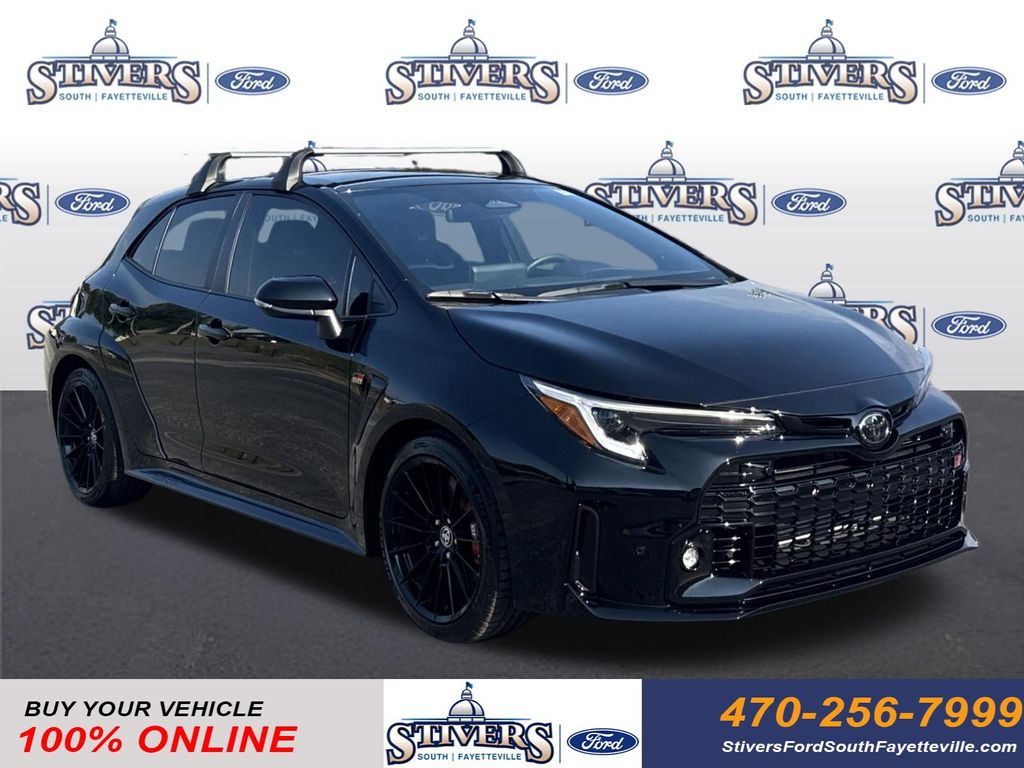 Black 2024 Toyota GR Corolla Hatchback All-Wheel Drive 6-Speed Manual