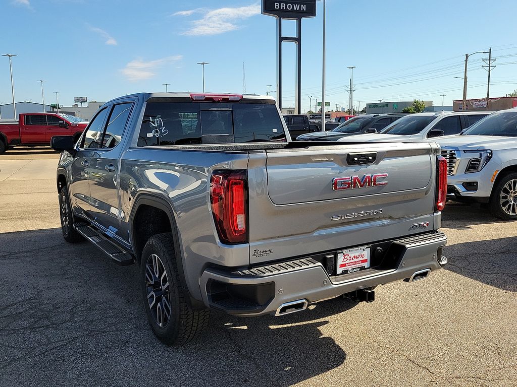 2026 GMC Sierra 1500 AT4 Silver at Brown Buick GMC