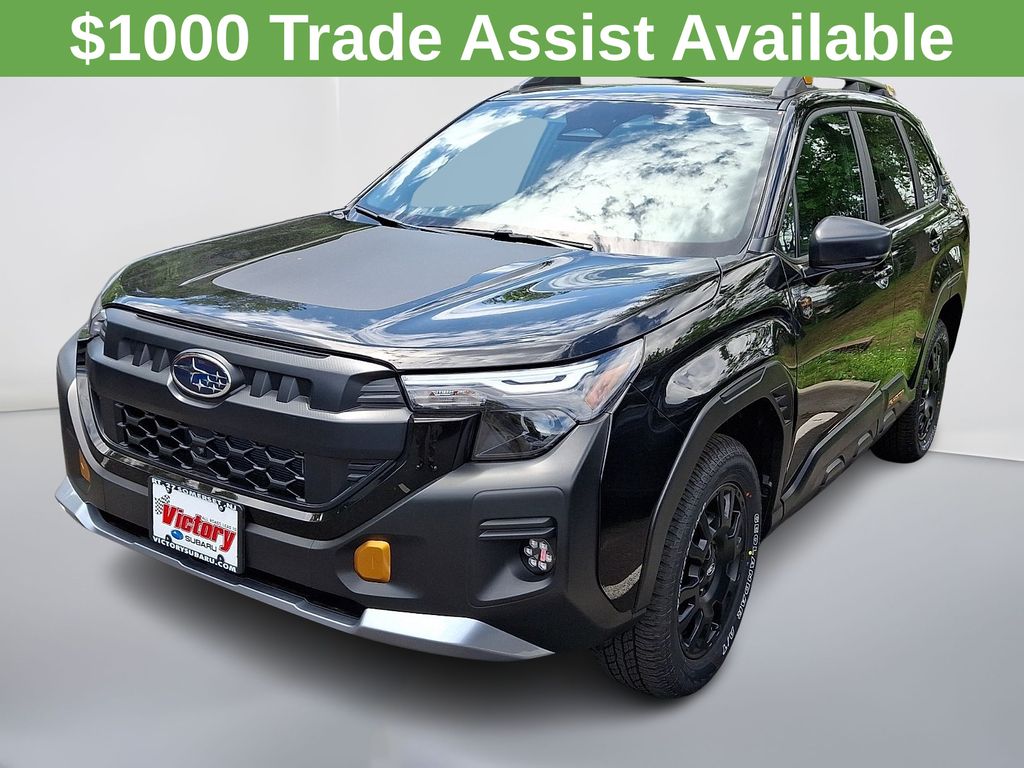 Crystal Black Silica 2026 Subaru Forester SUV / Crossover All-Wheel Drive Continuously Variable Transmission