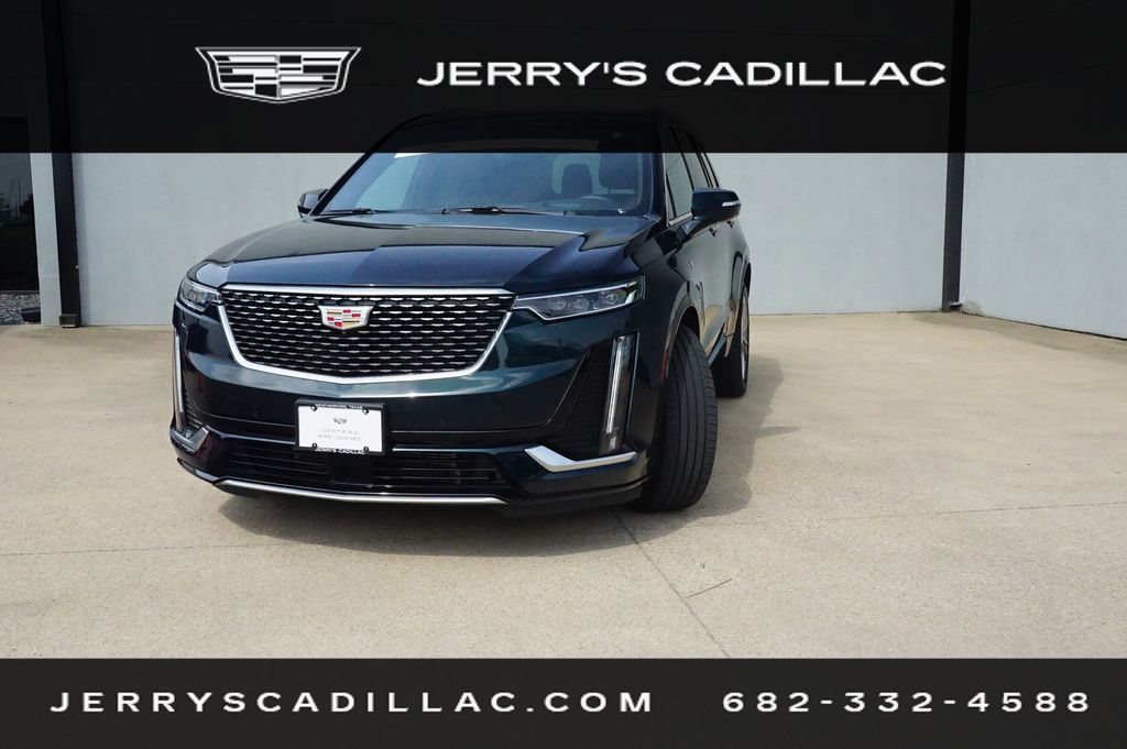 Emerald Lake Metallic 2025 Cadillac XT6 Premium Luxury AWD SUV / Crossover Four-Wheel Drive 9-Speed Automatic