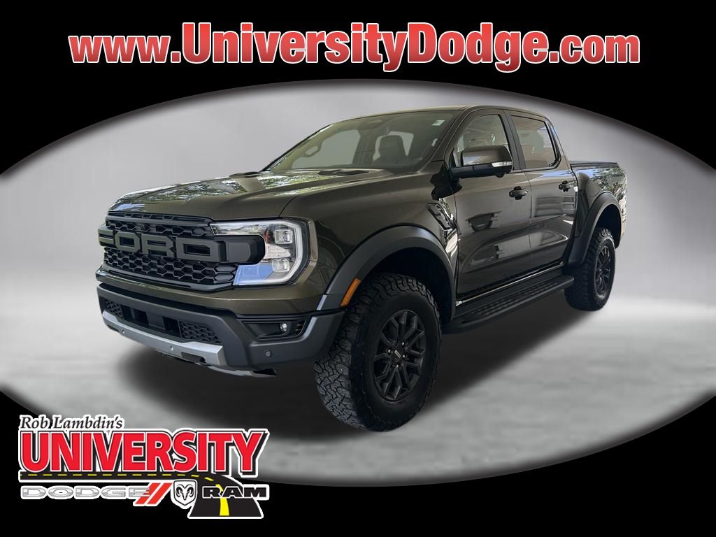 Green Metallic 2025 Ford Ranger Pickup Truck Four-Wheel Drive Automatic