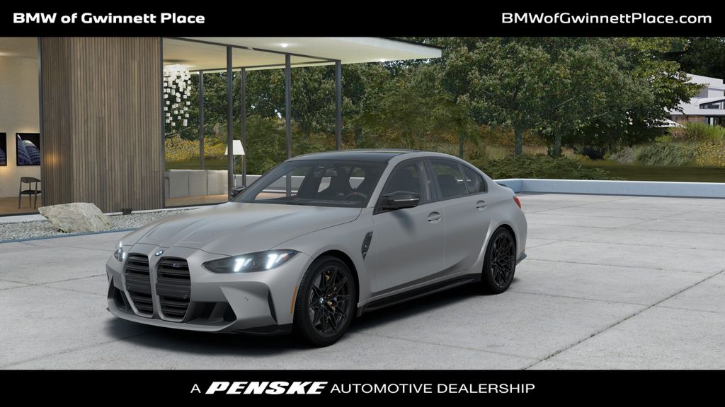 Gray (Frozen Pure Grey II Met) 2027 BMW M3 Sedan All-Wheel Drive 8-Speed Automatic