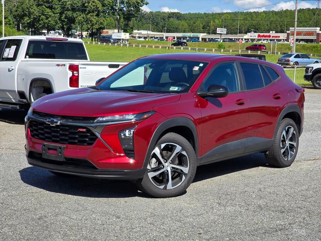 Red (Crimson Metallic) 2025 Chevrolet Trax SUV / Crossover Front-Wheel Drive 6-Speed Automatic