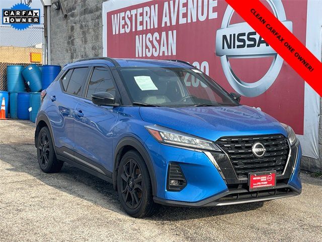Electric Blue Metallic 2024 Nissan Kicks SR FWD SUV / Crossover Front-Wheel Drive Continuously Variable Transmission