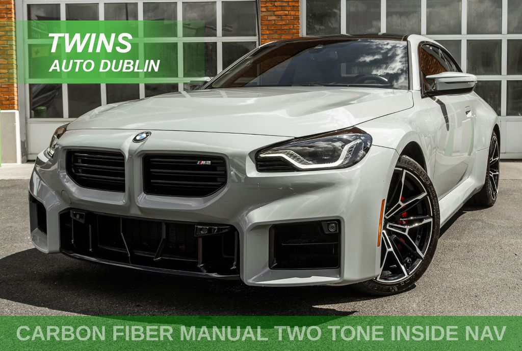 Brooklyn Gray Metallic 2024 BMW M2 Coupe Rear-Wheel Drive 6-Speed Manual