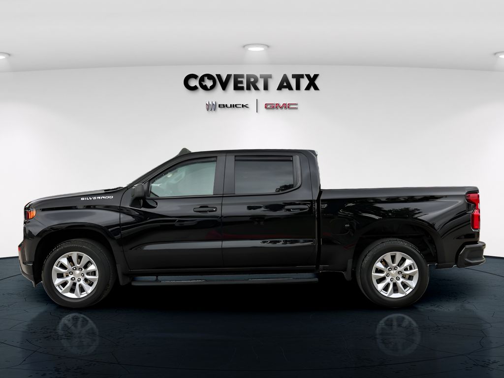 Used Car 2021 Chevrolet Silverado 1500  Custom For Sale Under $35,000 In Austin, Texas