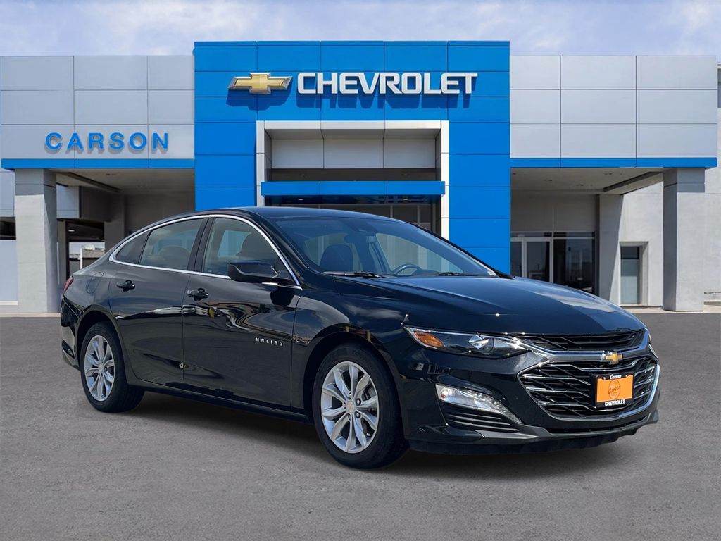 Black Metallic 2025 Chevrolet Malibu Sedan Front-Wheel Drive Continuously Variable Transmission