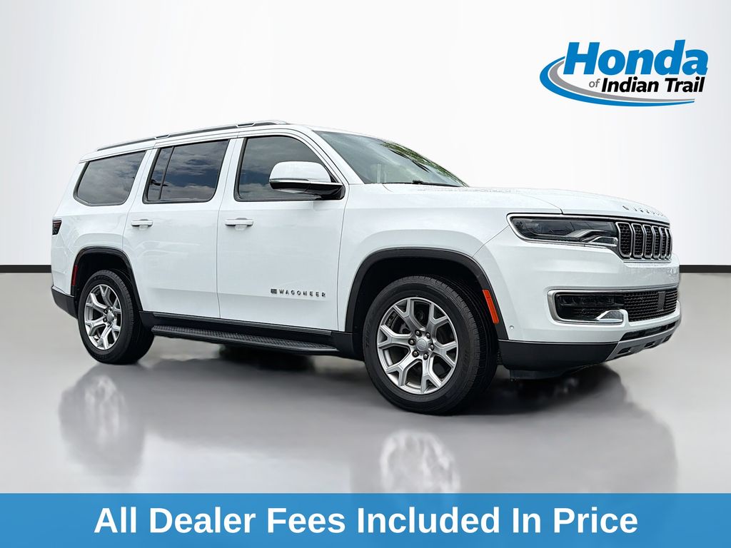 Bright White Clearcoat 2022 Jeep Wagoneer Series II RWD SUV / Crossover 4X2 8-Speed Automatic