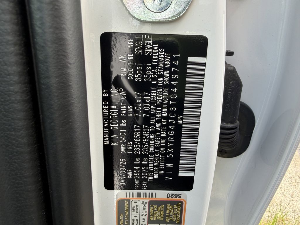 new 2026 Kia Sorento car, priced at $29,192