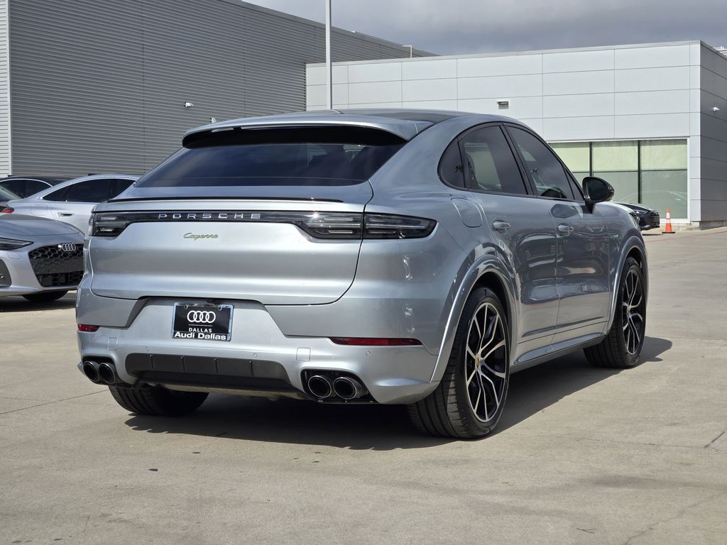 used 2022 Porsche Cayenne E-Hybrid Coupe car, priced at $55,652