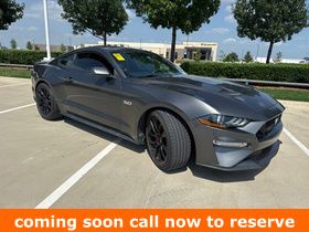 Gray (Magnetic) 2018 Ford Mustang Coupe Rear-Wheel Drive Automatic