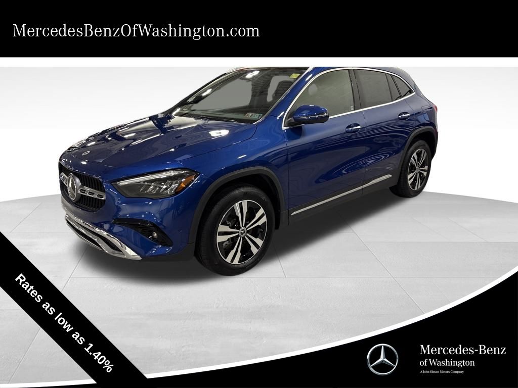 Starling Blue Metallic 2025 Mercedes-Benz GLA 250 4MATIC SUV / Crossover All-Wheel Drive 8-Speed Dual Clutch