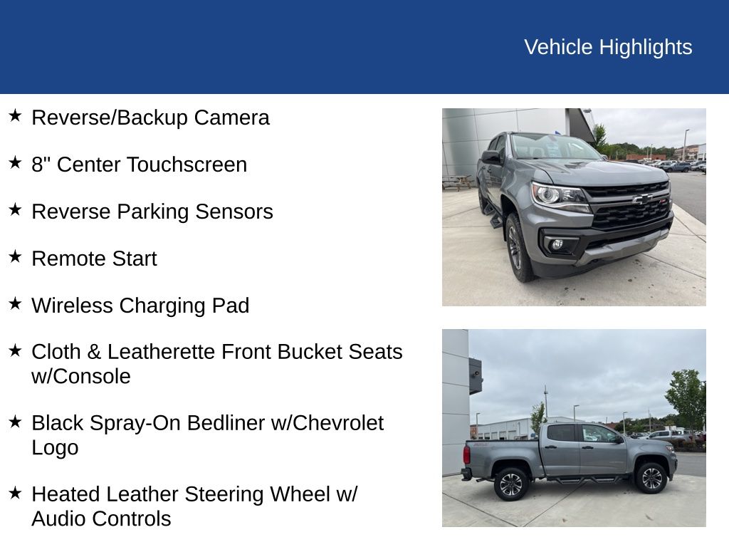2022 Chevrolet Colorado Z71