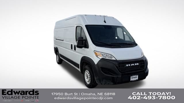 Bright White Clearcoat 2025 RAM ProMaster Van 9-Speed Automatic