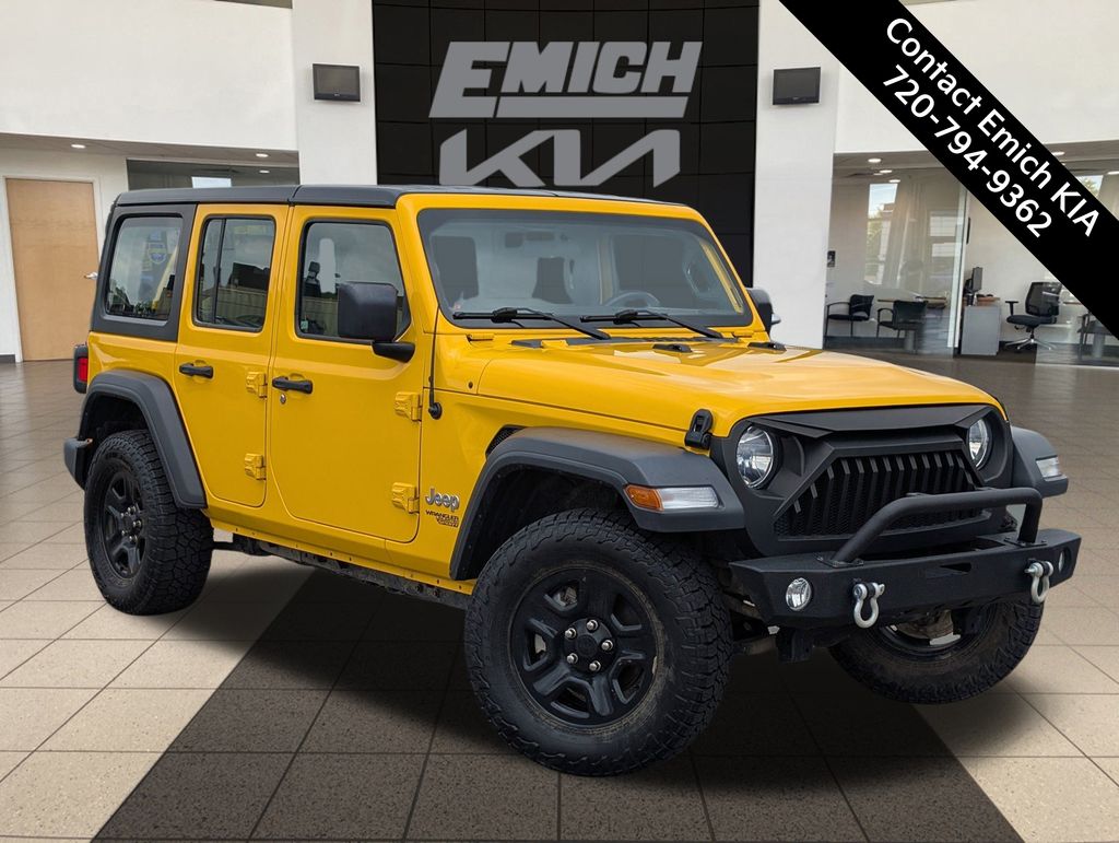 2018 Jeep Wrangler Unlimited Sport