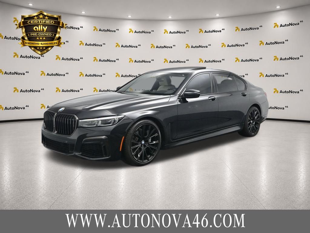 Black Sapphire Metallic 2022 BMW 7 Series Sedan Rear-Wheel Drive 8-Speed Automatic