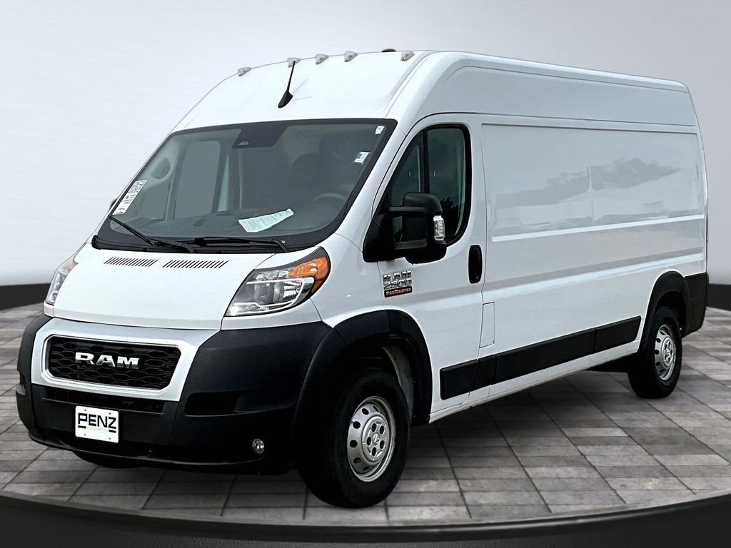 Bright White Clearcoat 2022 RAM ProMaster Van Front-Wheel Drive 9-Speed Automatic