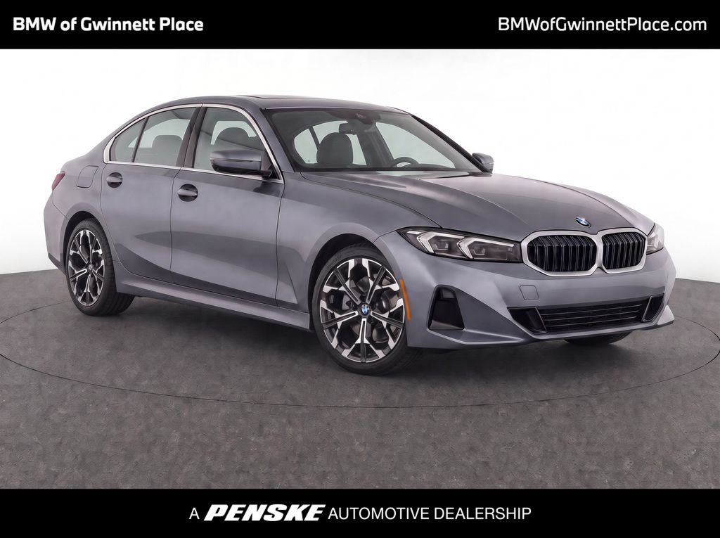 Skyscraper Gray Metallic 2025 BMW 3 Series Sedan Rear-Wheel Drive 8-Speed Automatic