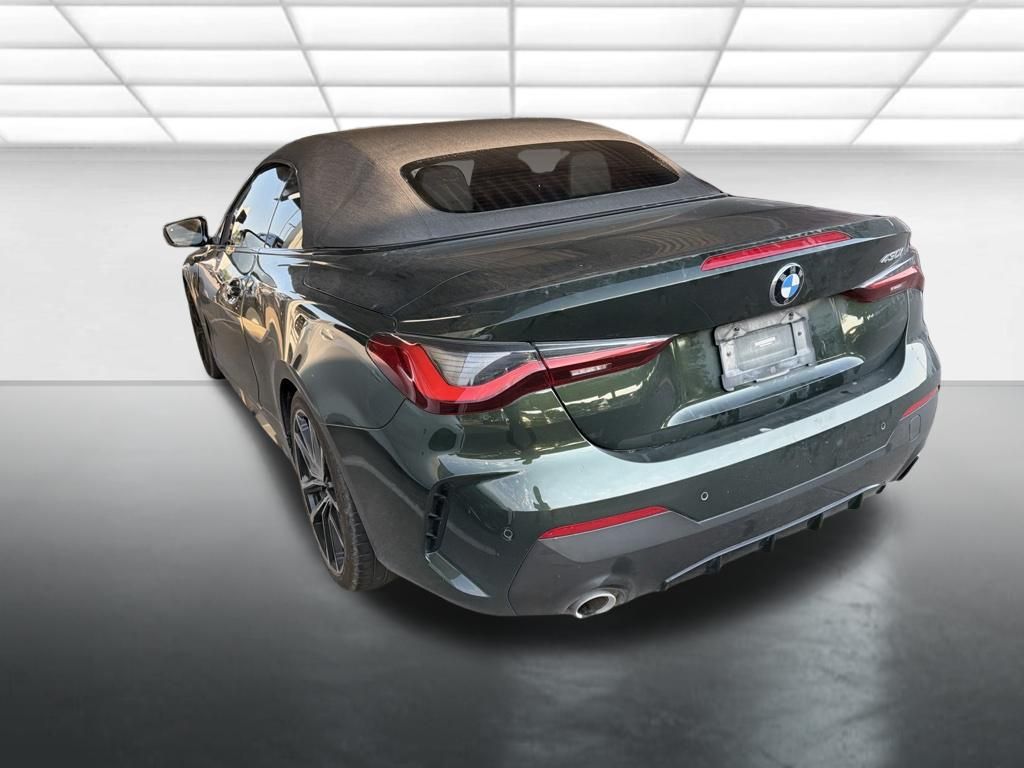 San Remo Green Metallic 2022 BMW 4 Series Convertible Rear-Wheel Drive 8-Speed Automatic