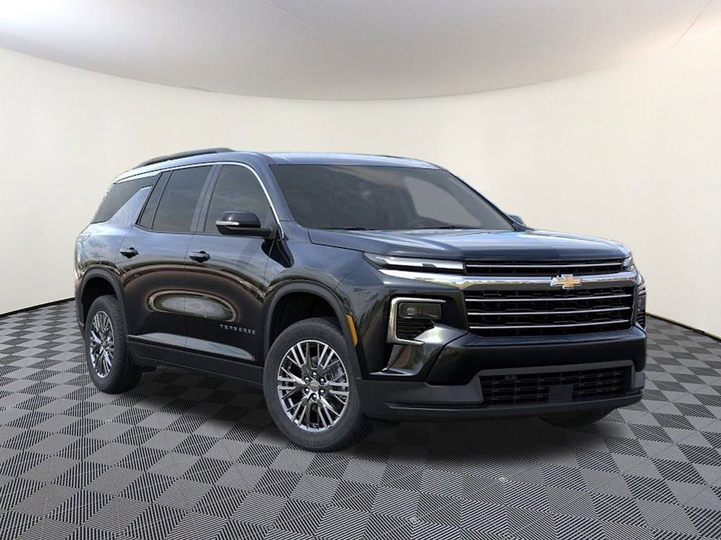 Black Metallic 2026 Chevrolet Traverse LT AWD SUV / Crossover Four-Wheel Drive 8-Speed Automatic