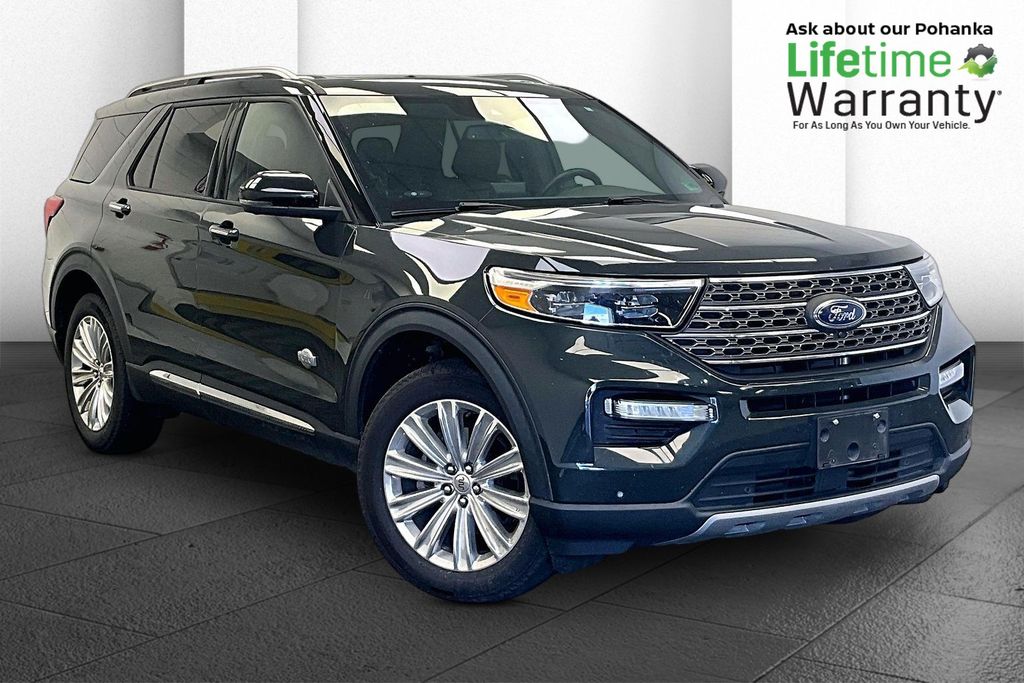 Gray 2021 Ford Explorer SUV / Crossover All-Wheel Drive Automatic