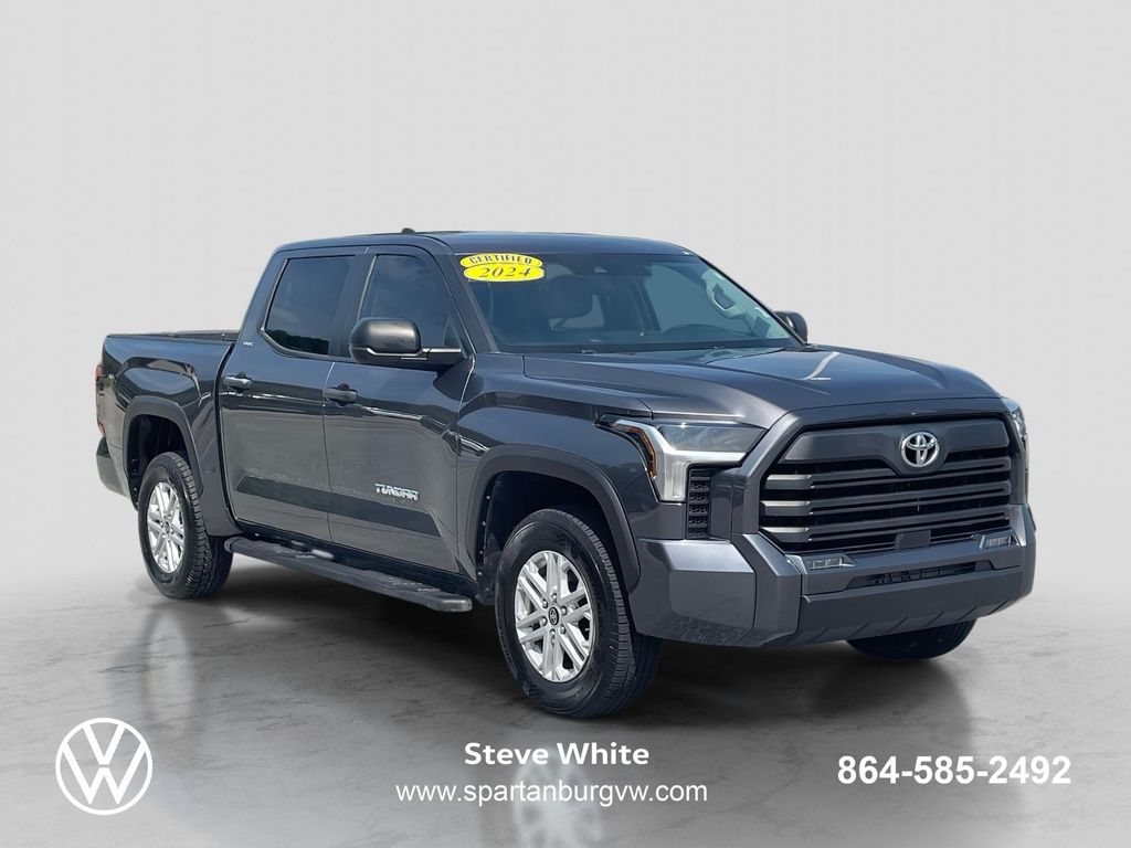 Magnetic Gray Metallic 2024 Toyota Tundra Pickup Truck Four-Wheel Drive Automatic