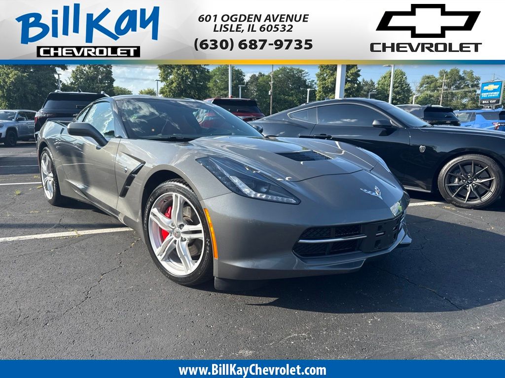 Shark Gray Metallic 2016 Chevrolet Corvette Coupe Rear-Wheel Drive 8-Speed Automatic