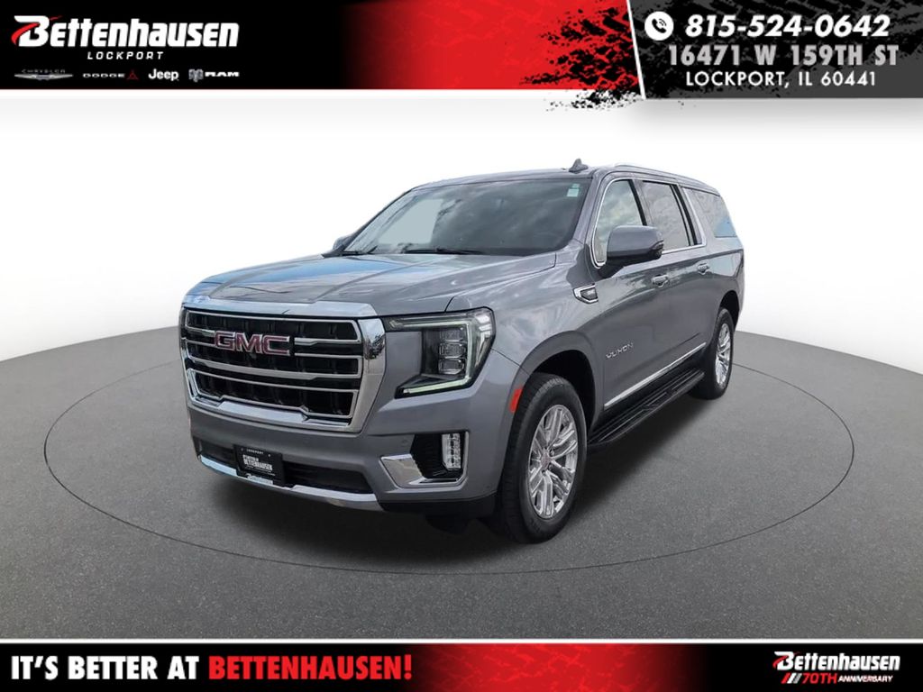 Gray (Steel Metallic) 2022 GMC Yukon XL SUV / Crossover Four-Wheel Drive