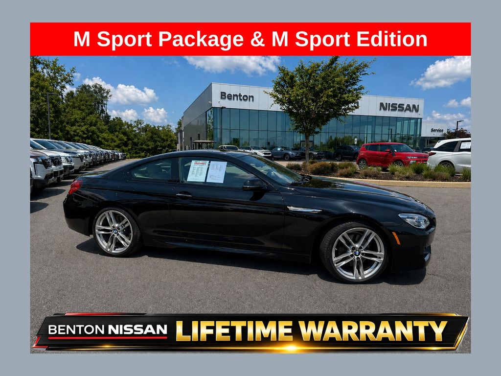 Black Sapphire Metallic 2016 BMW 6 Series 650i xDrive Coupe AWD Coupe All-Wheel Drive 8-Speed Automatic