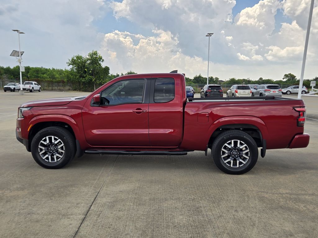 2023 Nissan Frontier SV Red at Central Houston Nissan