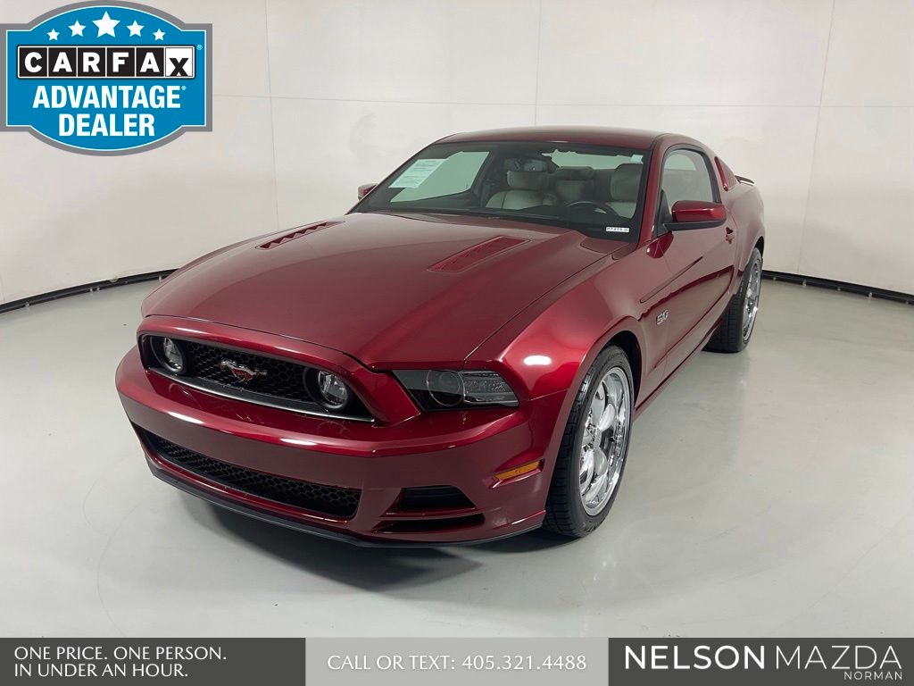 Ruby Red Metallic 2014 Ford Mustang Coupe Rear-Wheel Drive 6-Speed Manual