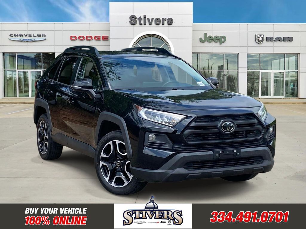 Midnight Black Metallic 2021 Toyota RAV4 SUV / Crossover All-Wheel Drive 8-Speed Automatic