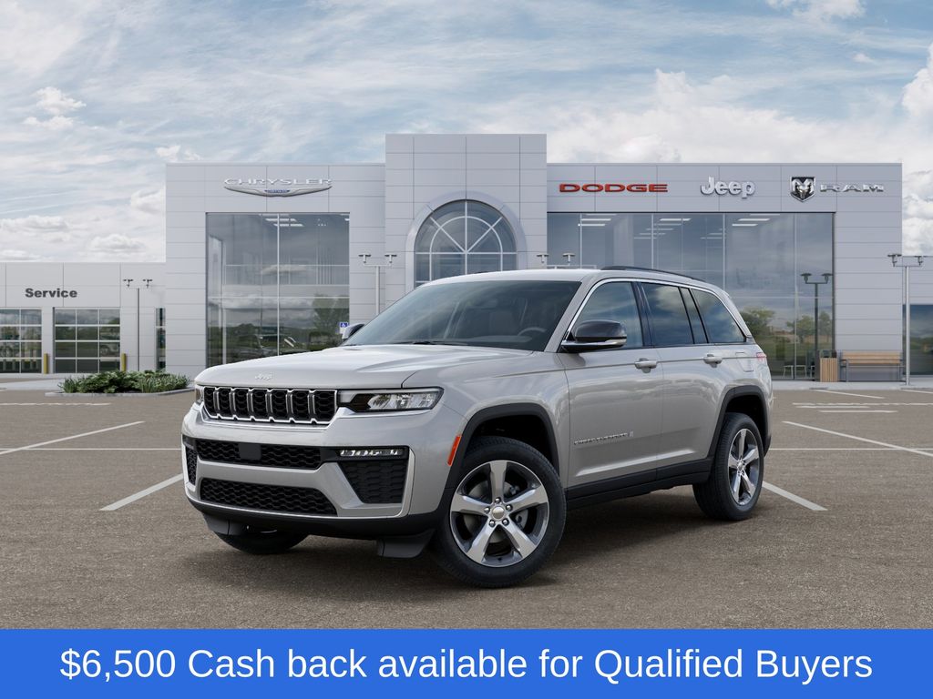 Silver 2026 Jeep Grand Cherokee SUV / Crossover Four-Wheel Drive 8-Speed Automatic