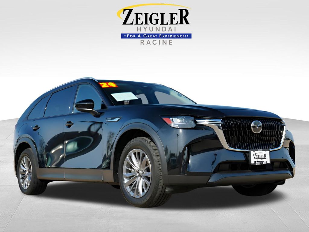 Jet Black Mica 2024 Mazda CX-90 PHEV Preferred AWD SUV / Crossover All-Wheel Drive 8-Speed Automatic